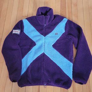 Rowing Blazers Deep Pile Purple Jockey Fleece Size XS
